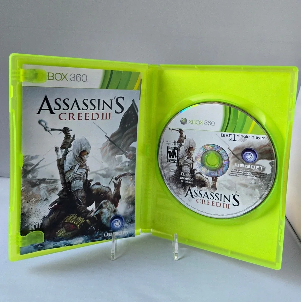 Assassin's Creed III & Revelations‎ Bundle - Xbox 360 - Complete CIB 2 Games